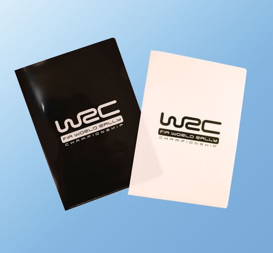 WRCクリアファイル