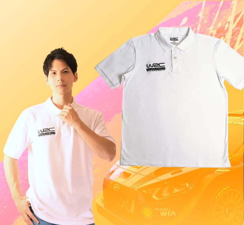 ポロシャツ | WRC-オフィシャルSHOP | 日本国内WRC公式グッズ正規販売店