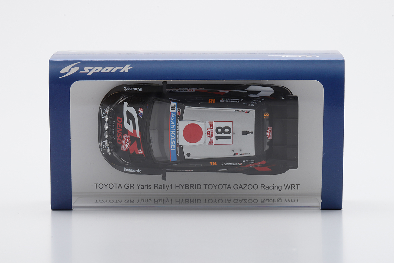 WRC Limited Package 1/43 TOYOTA Yaris WRC No.18 2024 Rally Monte Carlo  T.Katsuta | WRC-オフィシャルSHOP | 日本国内WRC公式グッズ正規販売店